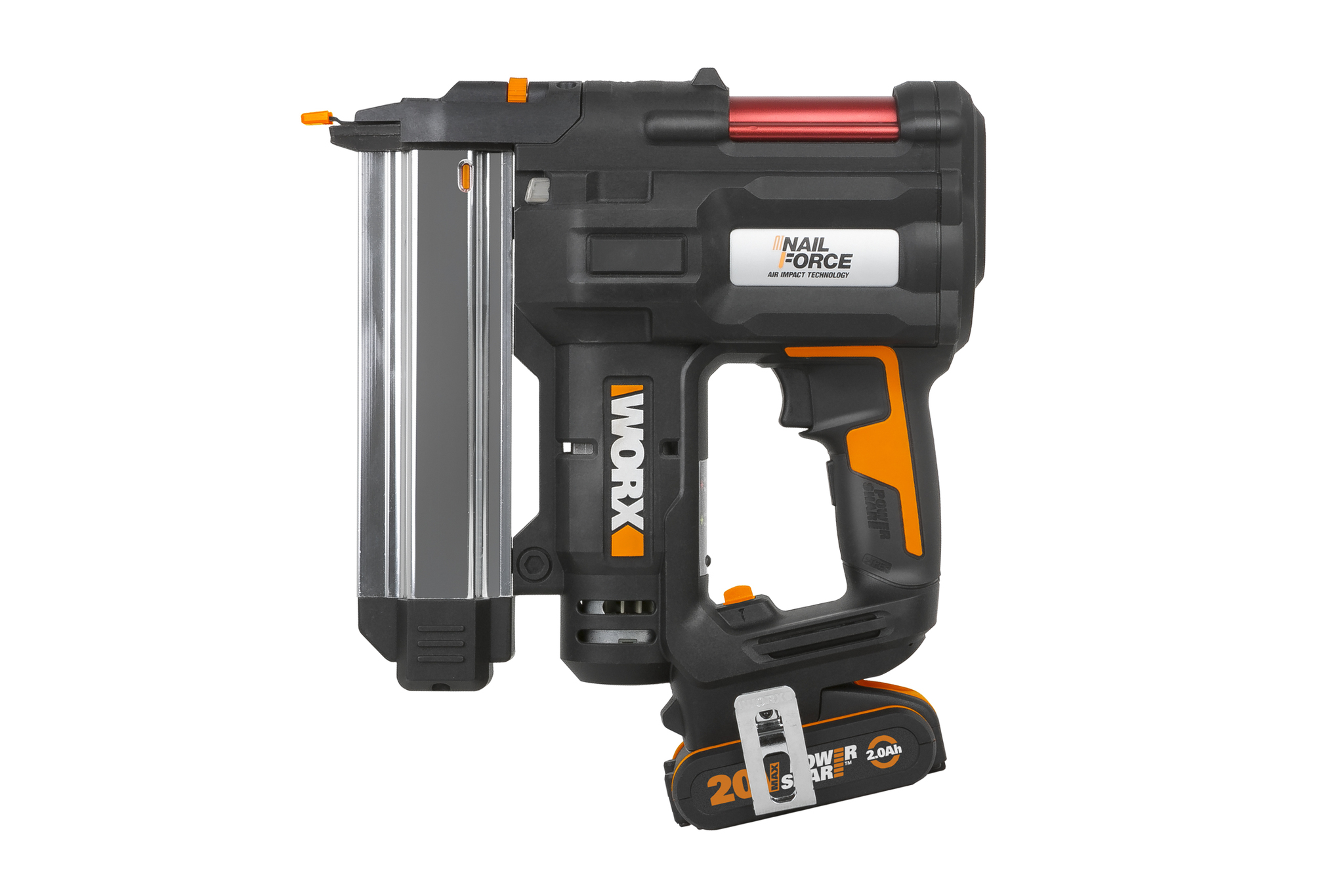 Аккумуляторный Гвозде-скобозабиватель WORX WX840 20В, 2Ач х1, ЗУ, кейс