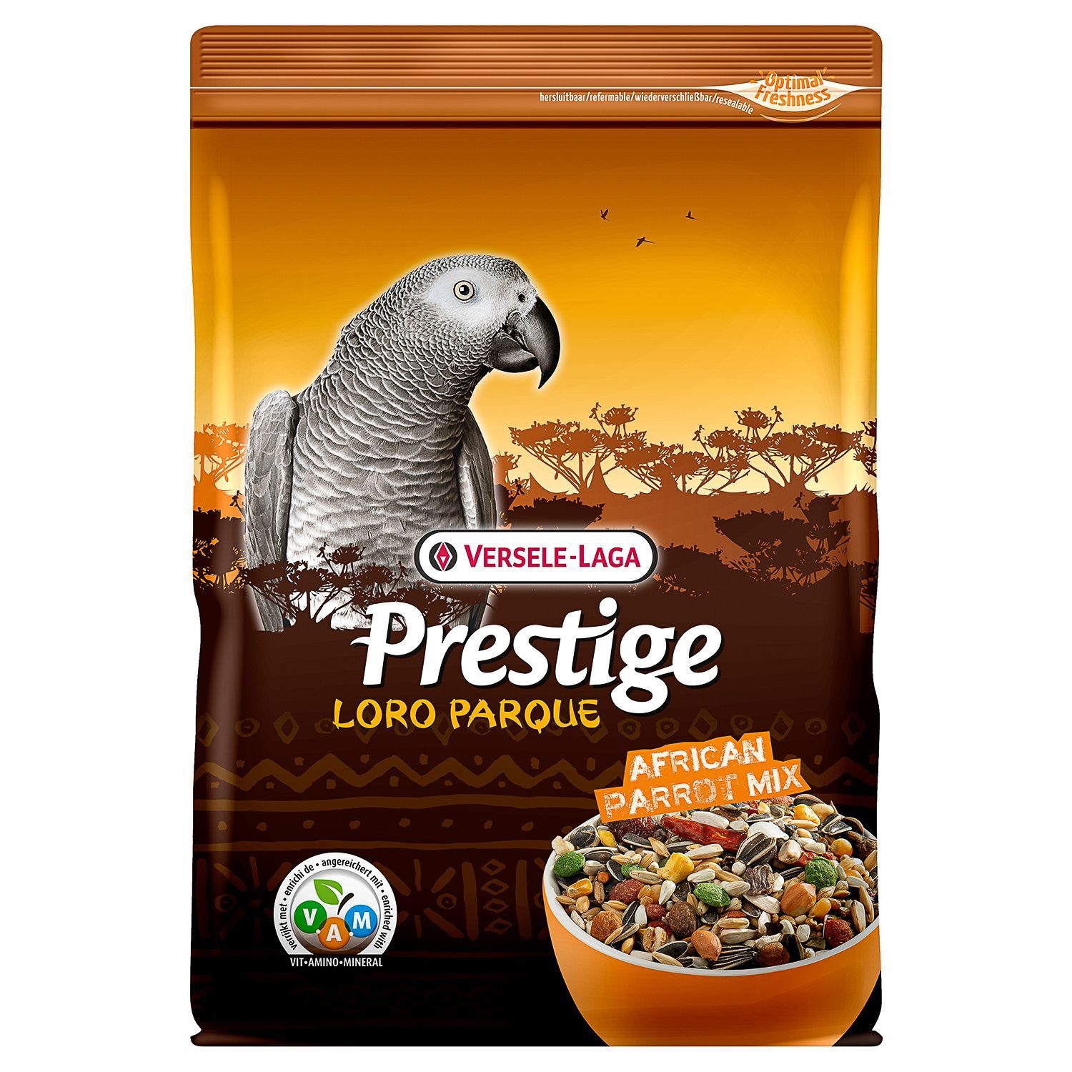 Корм Корм для крупных попугаев Versele-Laga Prestige Premium African Parrot Loro Parque Mix 422201.jpeg