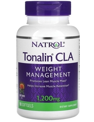 Natrol, Tonalin, конъюгированная линолевая кислота (КЛК), 1200 мг, 90 мягких желатиновых капсул