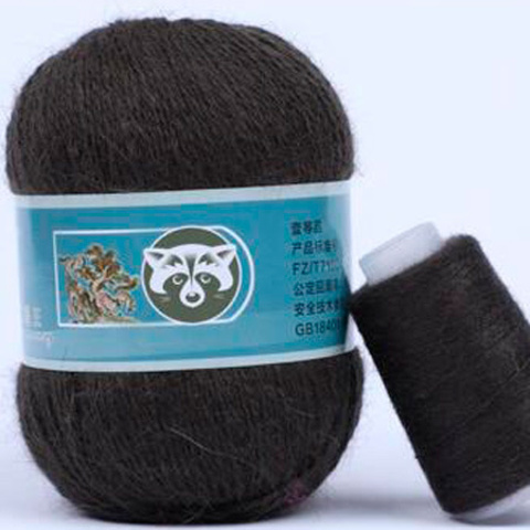 Пряжа Mink Wool 864/1 угольно-серый (уп.5 мотков)