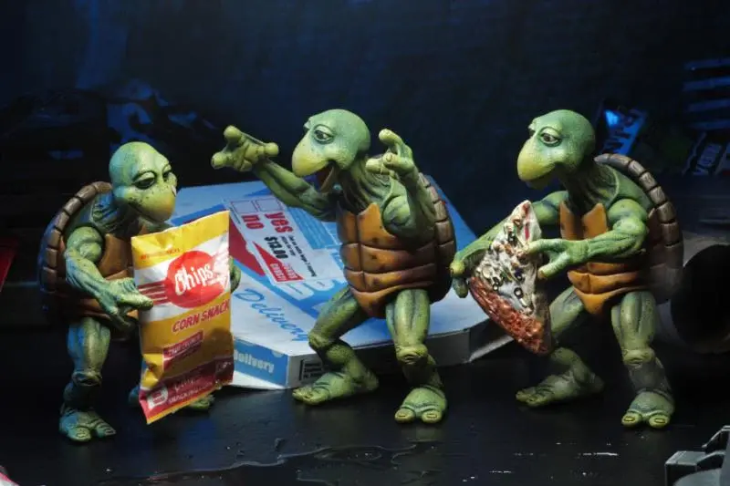 NECA Teenage Mutnt Ninja Turtles Baby Turtle Accessory Set 1990 Movie 28oi.ru