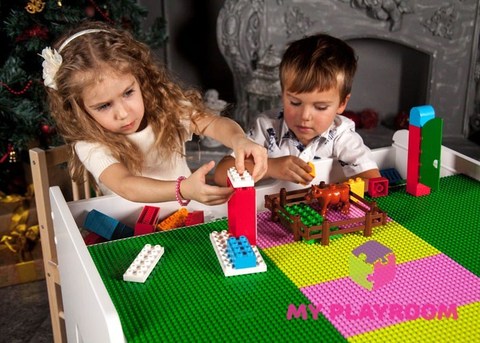 Детский световой LEGO стол 8