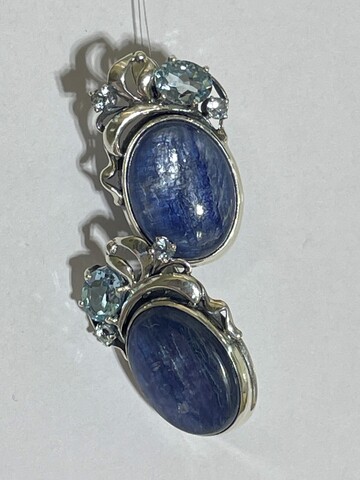 Моника (серьги из серебра)
