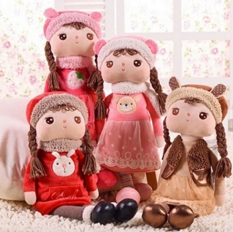 Soft Doll Dresses In Warm Little 40см