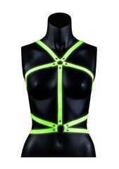 Портупея Body Harness с неоновым эффектом - размер L-XL - 