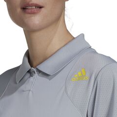 Женское поло Adidas Club Polo - halo silver