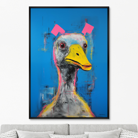 ArtNoMore - Репродукция картины на холсте Busy Duck, 2024г.