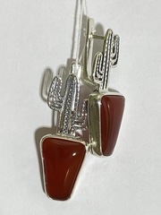 Мексика (серьги из серебра)