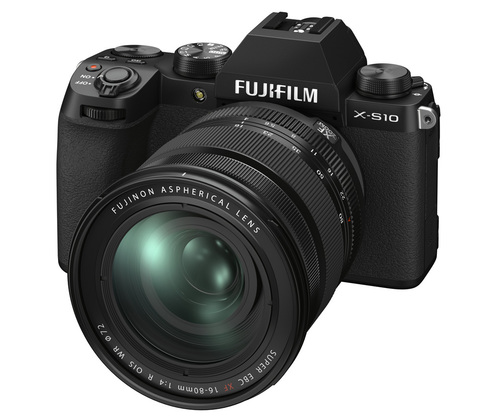 Fujifilm X-S10 Kit 16-80mm f/4 OIS WR Black