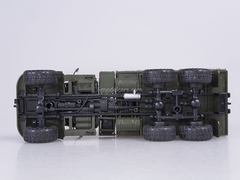 KRAZ-255B1 board with awning 1969 green matte 1:43 Nash Avtoprom