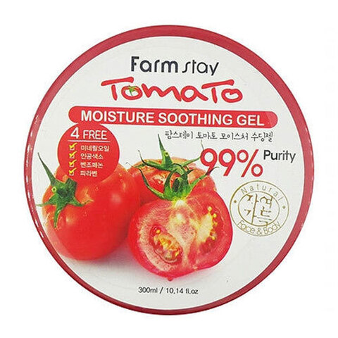 FarmStay Moisture Soothing Gel Tomato - Увлажняющий гель с экстрактом томата