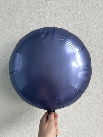 Круг Сатин Синий 18"