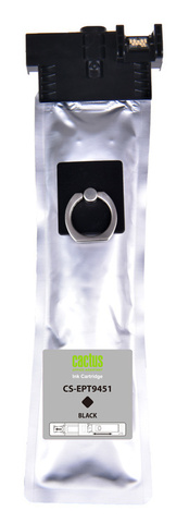 Картридж струйный Cactus CS-EPT9451 T9451 черный пигментный (90мл) для Epson WF-C5290DW/C5790DW
