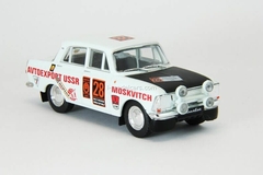 Moskvich-412 World Rally London-Mexico 1:43 DeAgostini Auto Legends USSR #212