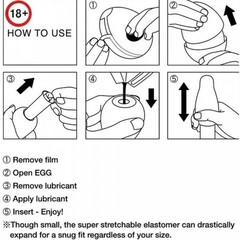 TENGA Egg Мастурбатор яйцо Shiny Pride Edition