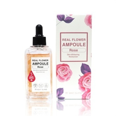 MAY ISLAND Real Flower Ampoule Rose Сыворотка для лица 100мл