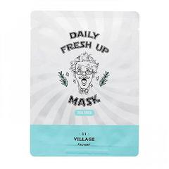 Village 11 Factory Маска для лица тканева с экстрактом чайного дерева - Daily fresh up mask tea, 20г