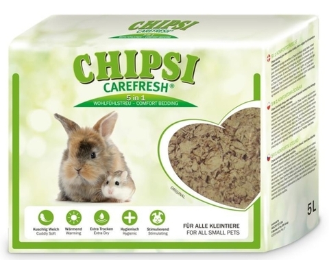 Chipsi CareFresh Original наполнитель/подстилка для птиц и мелких домашних животных 5 л