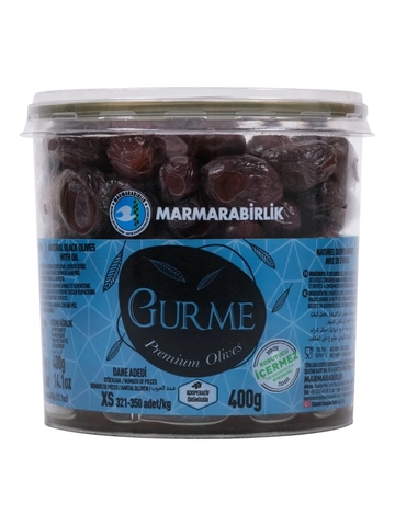 Маслины вяленые GURME XS, Marmarabirlik, 400 г