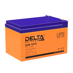Аккумулятор Delta DTM 1215 (AGM)