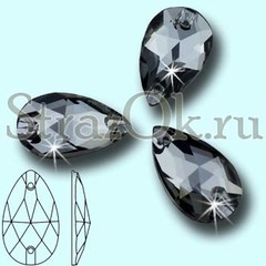 Стразы пришивные стеклянные Drope Black Diamond