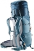 Картинка рюкзак туристический Deuter Aircontact Lite 35+10 SL Alpinegreen-Forest - 3