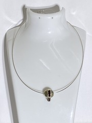 Гранатик (колье из серебра)