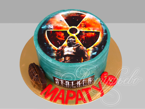 Торт STALKER на 6 лет 2503923