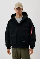 Куртка Alpha Industries MA-1 Hunting Mod Jacket Black (Черный)