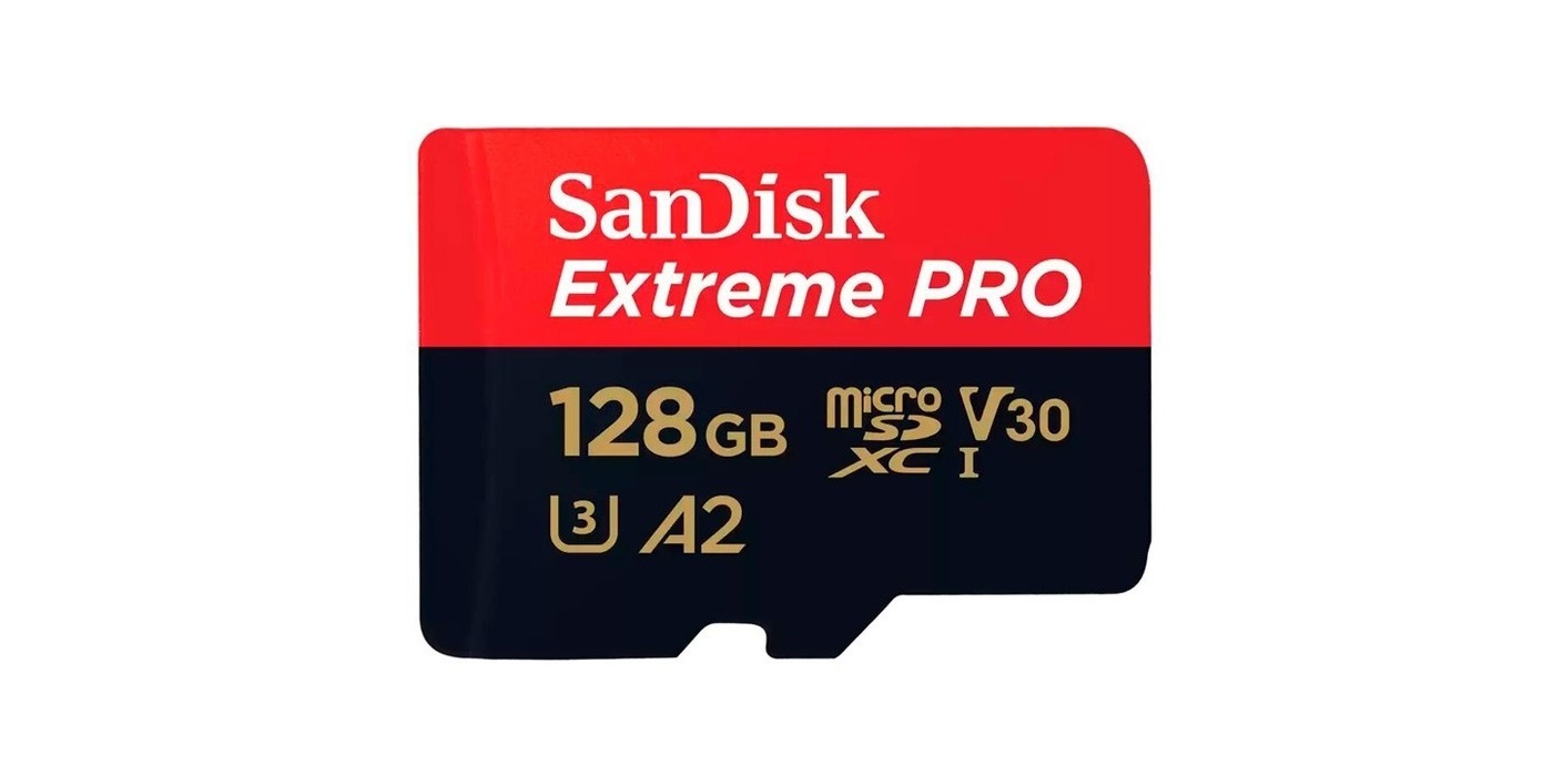 Карта памяти sandisk extreme 128 гб microsdxc