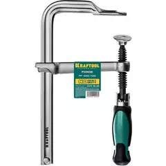 KRAFTOOL Forge FF-200/100, 100 х 200 мм, цельнокованая струбцина F (32014-100-200)
