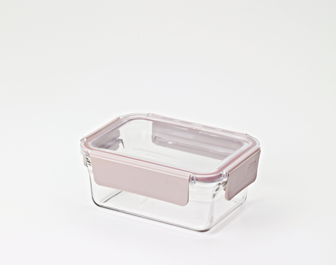 Контейнер Glasslock ORRT-070P Sandy pink (700ml; -20/+220℃; прямоугольный)