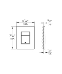 Skate Cosmopolitan Накладная панель 38732BR0