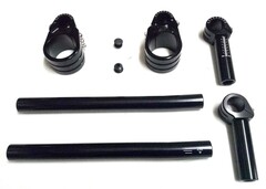 Клипоны для мотоцикла 45 мм черные