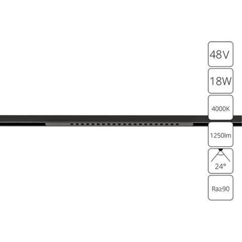 Магнитный трековый светильник Arte Lamp OPTIMA A7267PL-1BK