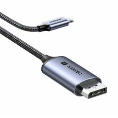 Кабель UGREEN CM556 (25157) USB-C to DisplayPort 8K Cable 1м серый