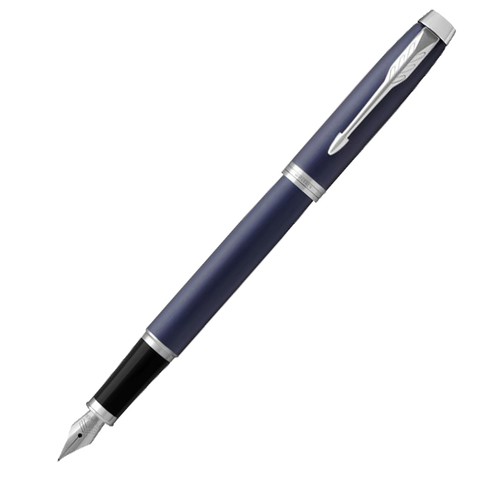 Parker IM Core - Matte Blue CT, перьевая ручка, F