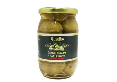 Оливки Гордаль зеленые, 345г