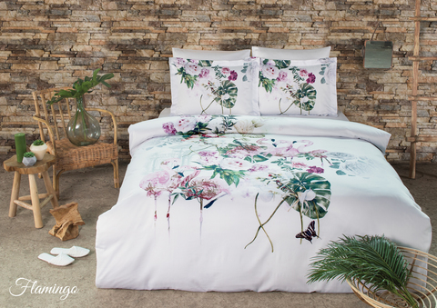 Постельное белье  FLAMINGO deluxe  TIVOLYO HOME Турция