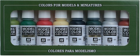 Model Color Orcs & Goblins (8) 17 ml.