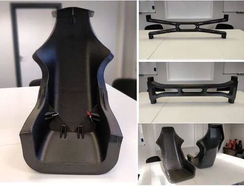 Катушка пластика ePAHT-CF Nylon Carbon Fiber ESUN, 1.75 мм, 0,75 кг, черная