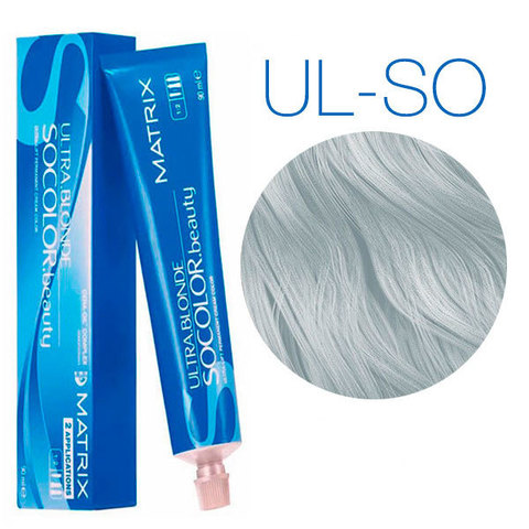 Matrix SoColor Beauty Extra Blonde UL-SO (Серебряный Опал) - Ультра-осветляющая краска для волос (Base 6-8)