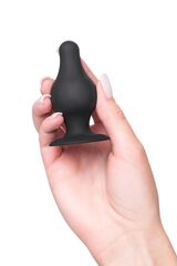 Черная анальная втулка Spade S
