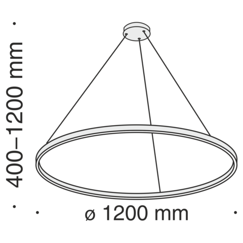 Подвесной светильник Technical Rim MOD058PL-L65W4K