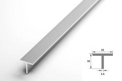 Тавр Лука 15*15*1,5 Тп 01.2000.500 без окраса