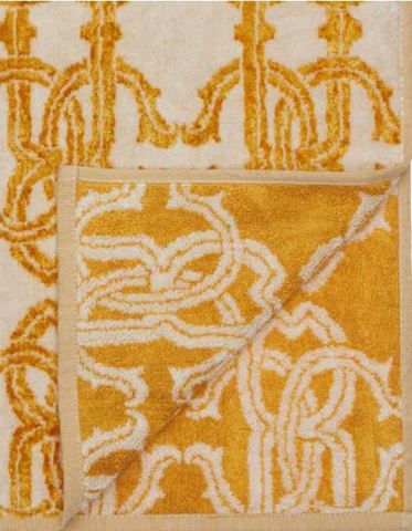 Полотенце 95х150 Roberto Cavalli Logo Gold 001