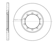Диск тормозной G-brake  GR-01711