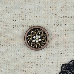 Пуговица шубная, d 3,8 см