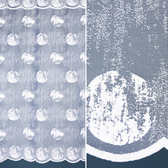 Тюль жаккард, пр-во Турция, ш. 150 см