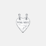 Подвеска Сердце двойное Soul Mate